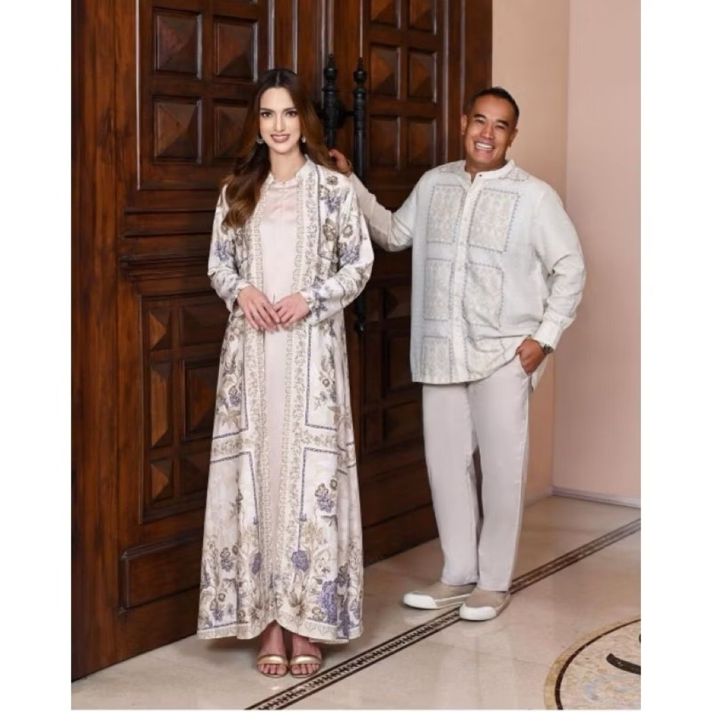 Set couple dress dan koko by geulis x nia ramadhani