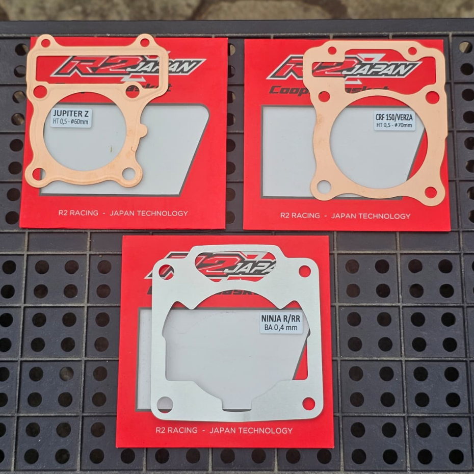Packing Cooper Gasket Head Kop blok almu ganjal stroke up fizr crf150/verza ninja r/rr jupiter z Tem