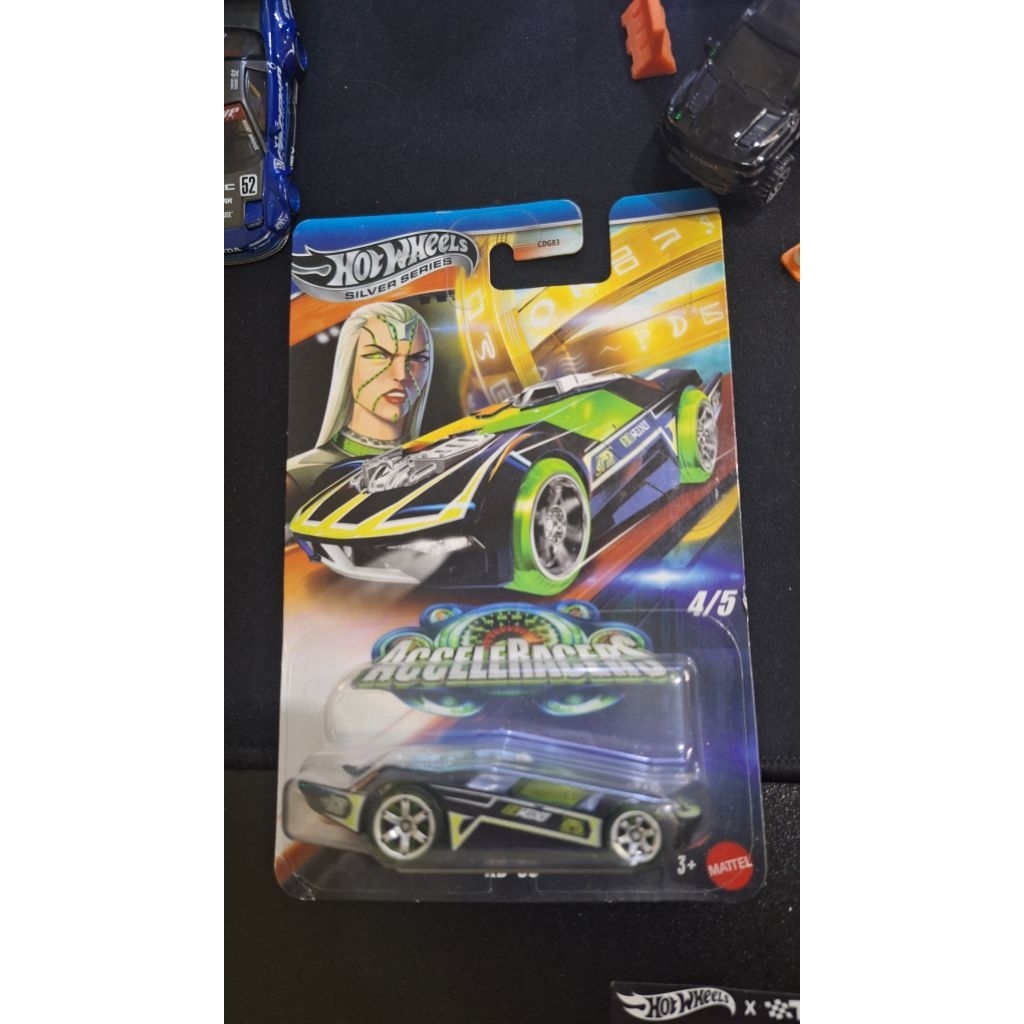 hot wheels silver series acceleracers (rd-09)