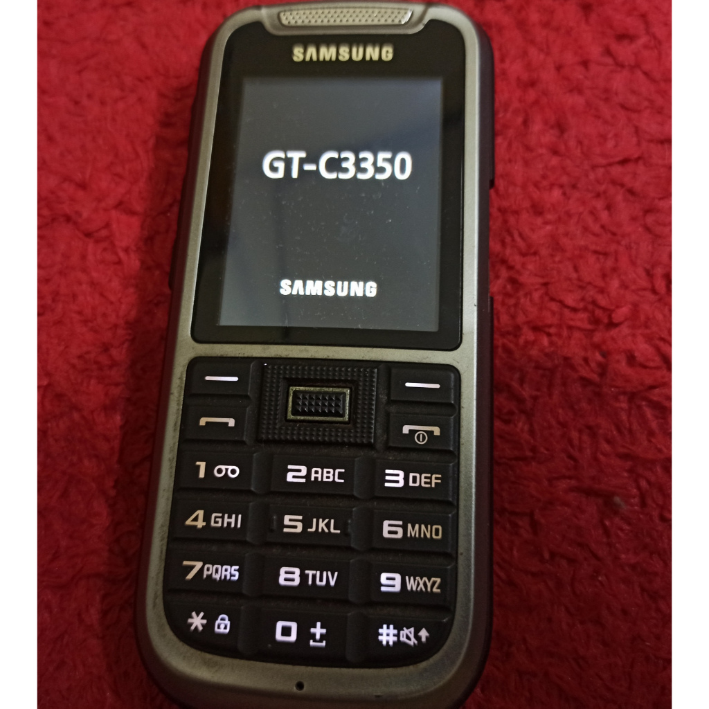 Handphone Jadul Samsung GT C3350 - Untest - Apa adanya - Wajib Baca Deskripsi