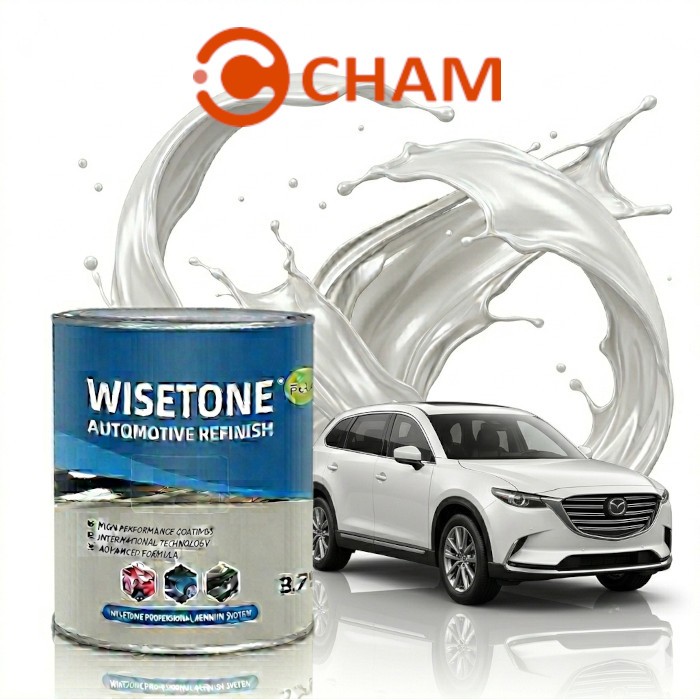 Cat Mobil Motor Wisetone Plus PEARL - FINE WHITE PEARL - Putih Pearl Halus WP511 - ULTRA PREMIUM