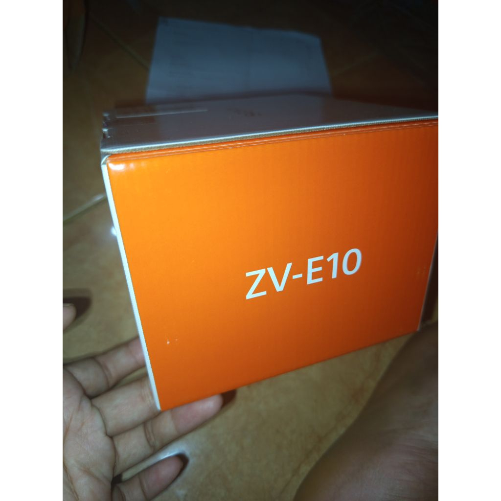 kamera Sony zve10 body only baru segel