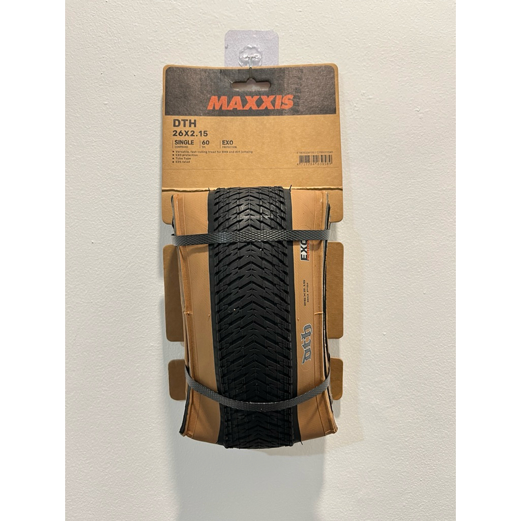 Ban maxxis DTH skinwall / tanwall 26x215 new