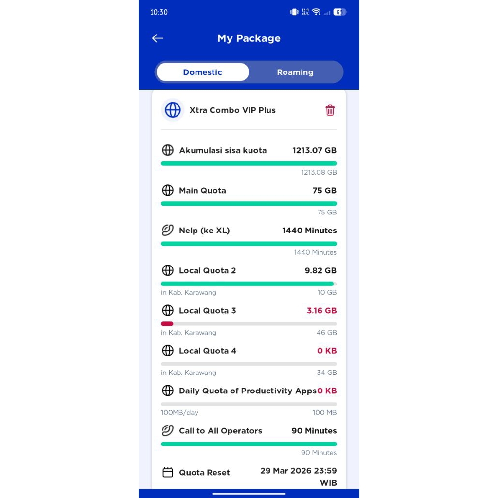 Kartu XL VIP Diskon 90%