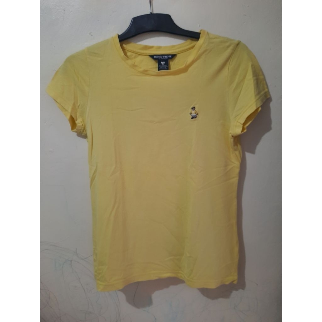 Kaos wanita Teenie Weenie size M kuning