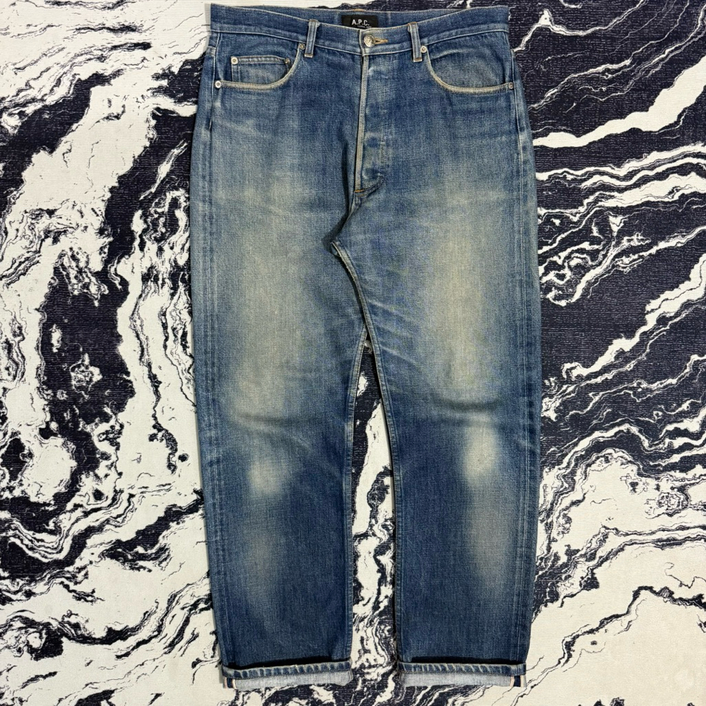Apc made in japan red line selvedge jeans