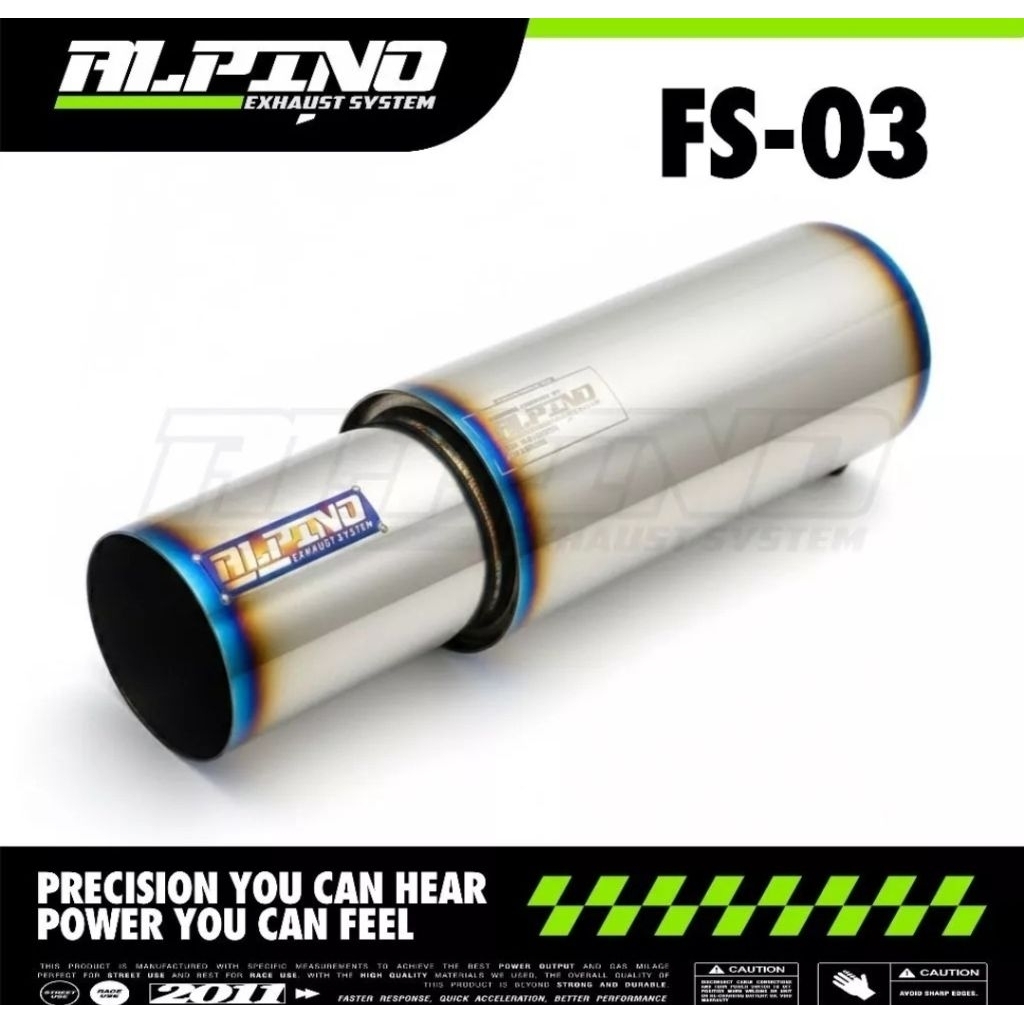 MUFFLER ALPINO FS03 ORIGINAL ALPINO FS 03 BASS KERING