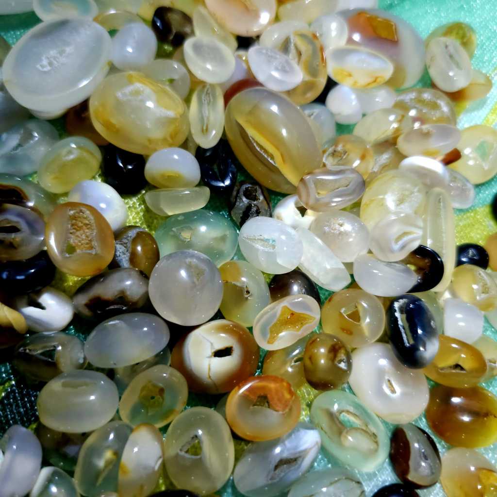 BISA COD. Batu Akik Combong / Bolong / Natural Batu Asli, Batu Akik Berlubang / Combong.