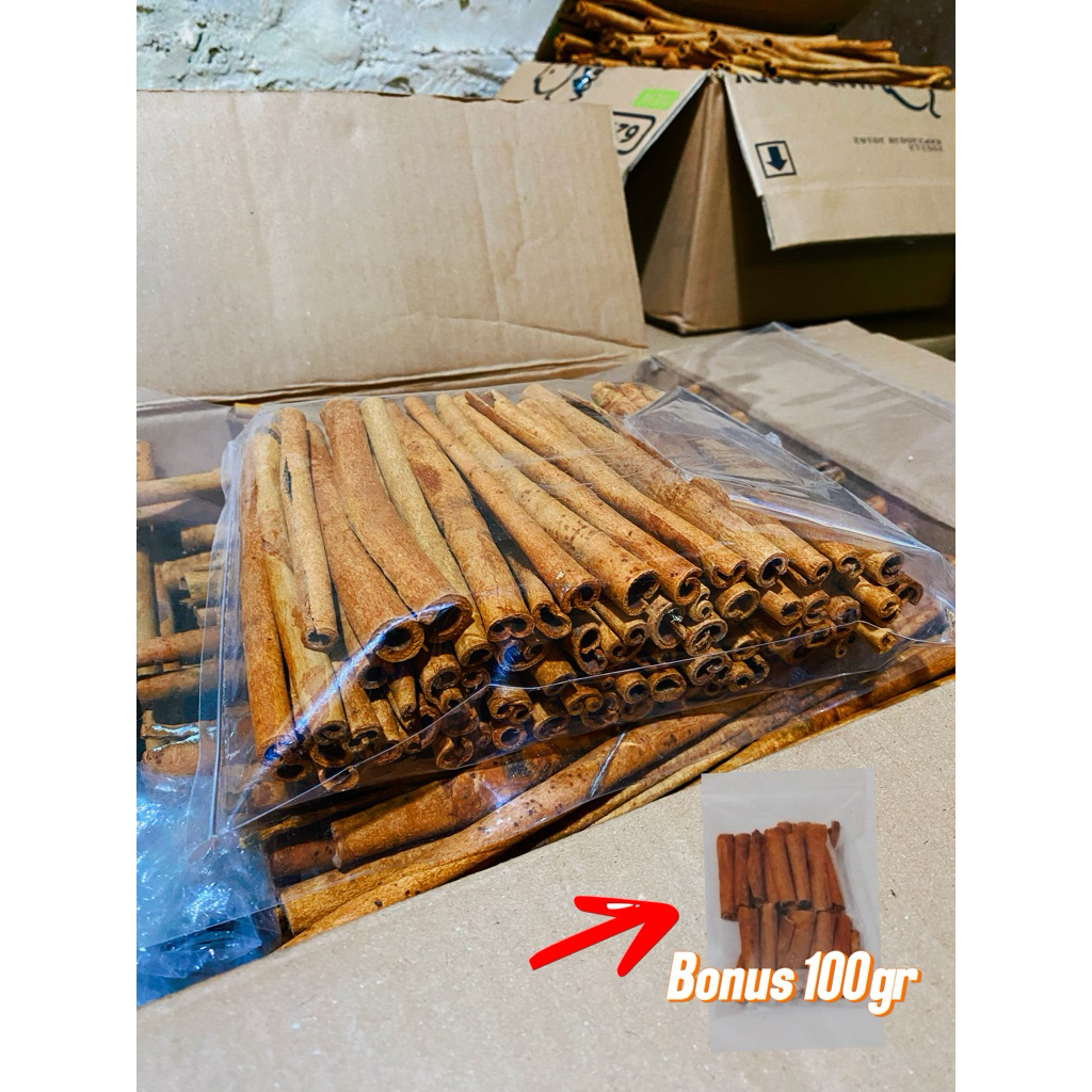 kayu manis / kulit kayu manis stick 1kg. Asli kerinci