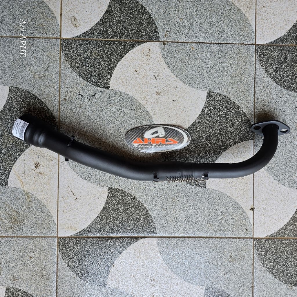 PROMO header pipa leher knalpot AHRS black yamaha NMAX 155 OLD