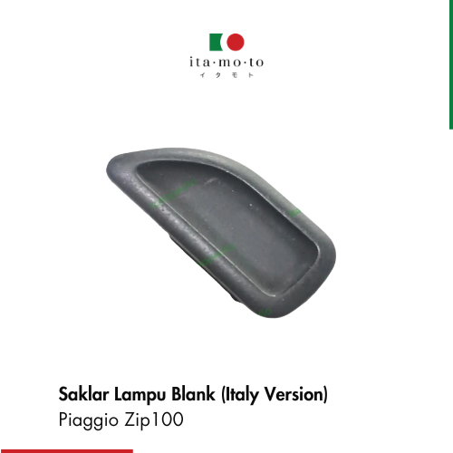 Saklar Lampu Piaggio Zip Italy Version (Blank) - Original Piaggio Part