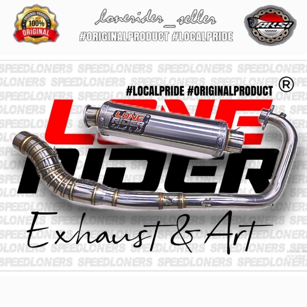 Lone Rider Original Satria Fu Fi