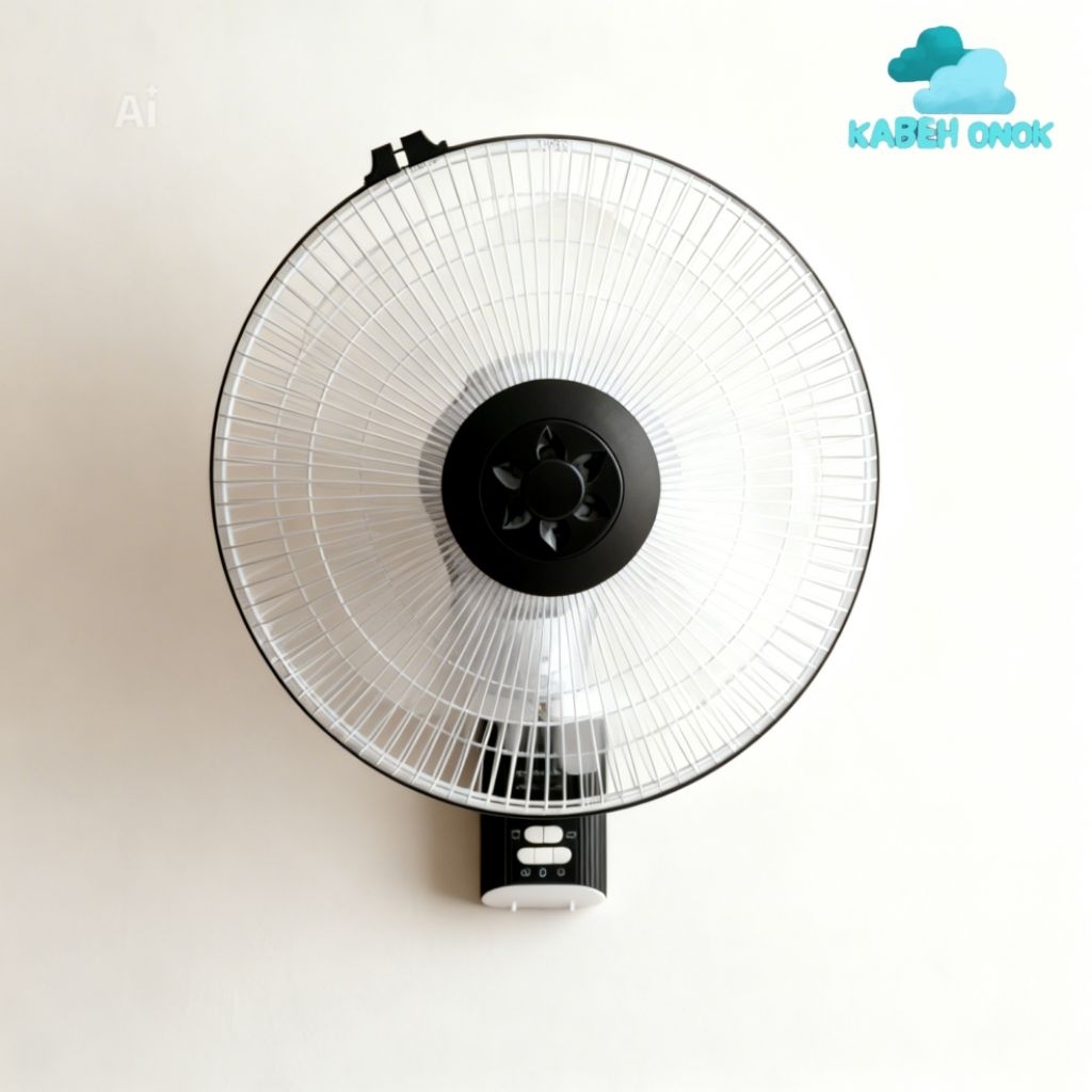 Maspion MWF 1207 RC Wall Fan 12 Inch / Kipas Angin Dinding Maspion 1207 RC Remote