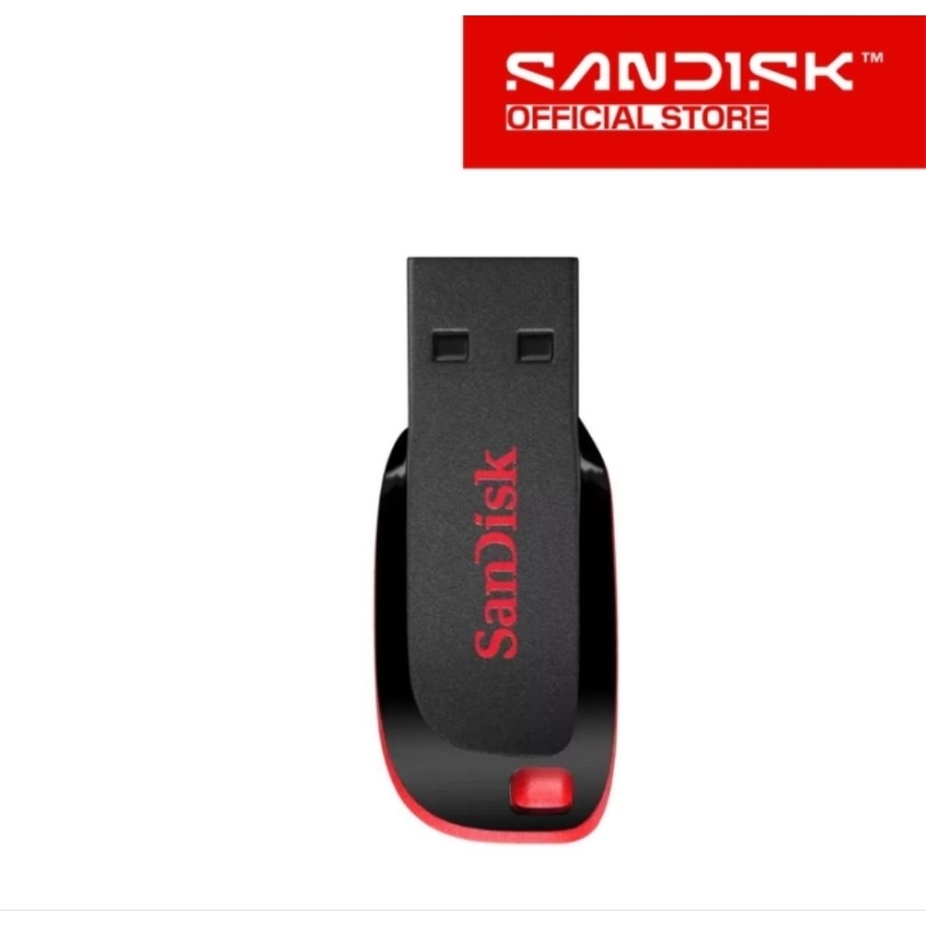 (Original Sandisk) Flashdisk Sandisk Cruzer Blade CZ50 Flashdisk Sandisk 128GB