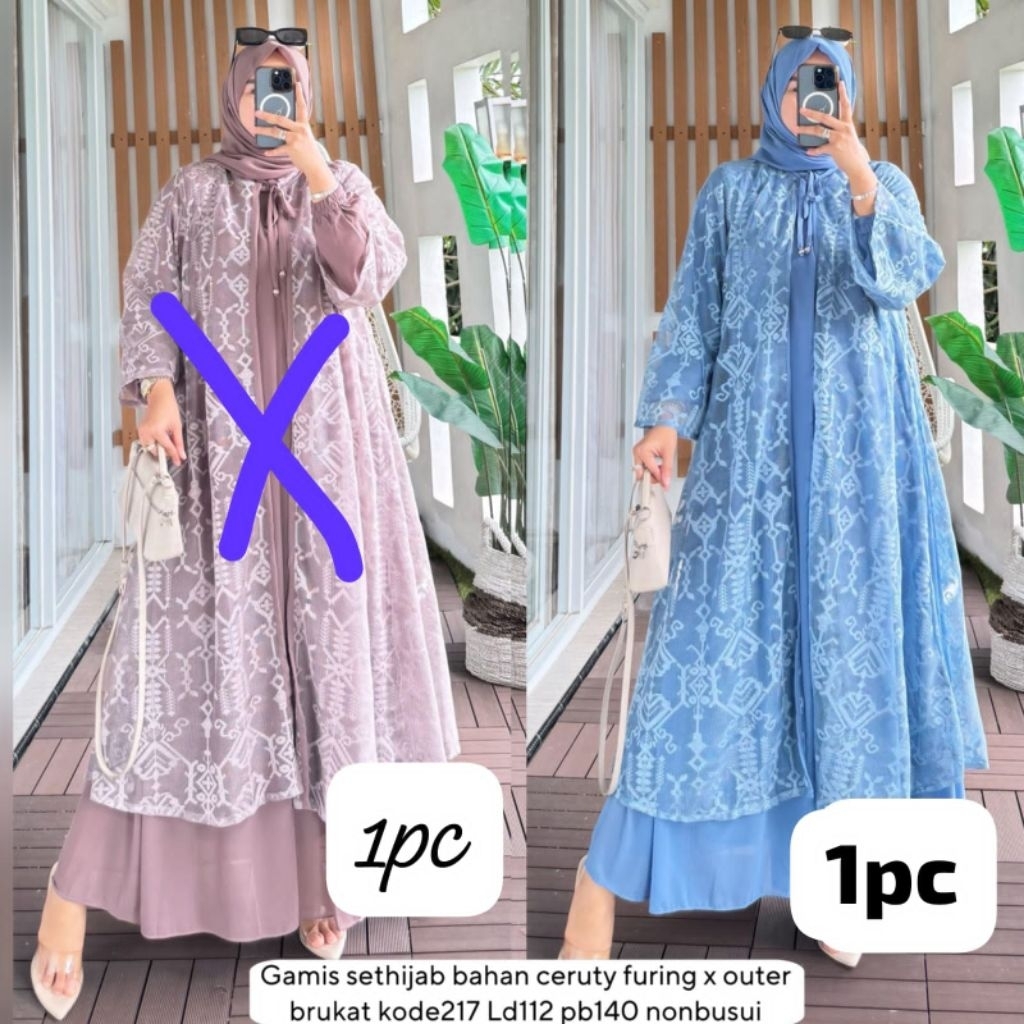Gamis shelia sethijab bahan Hyget x burkat tille by Alvaro/Alvaro/gamis Ceruty Alvaro