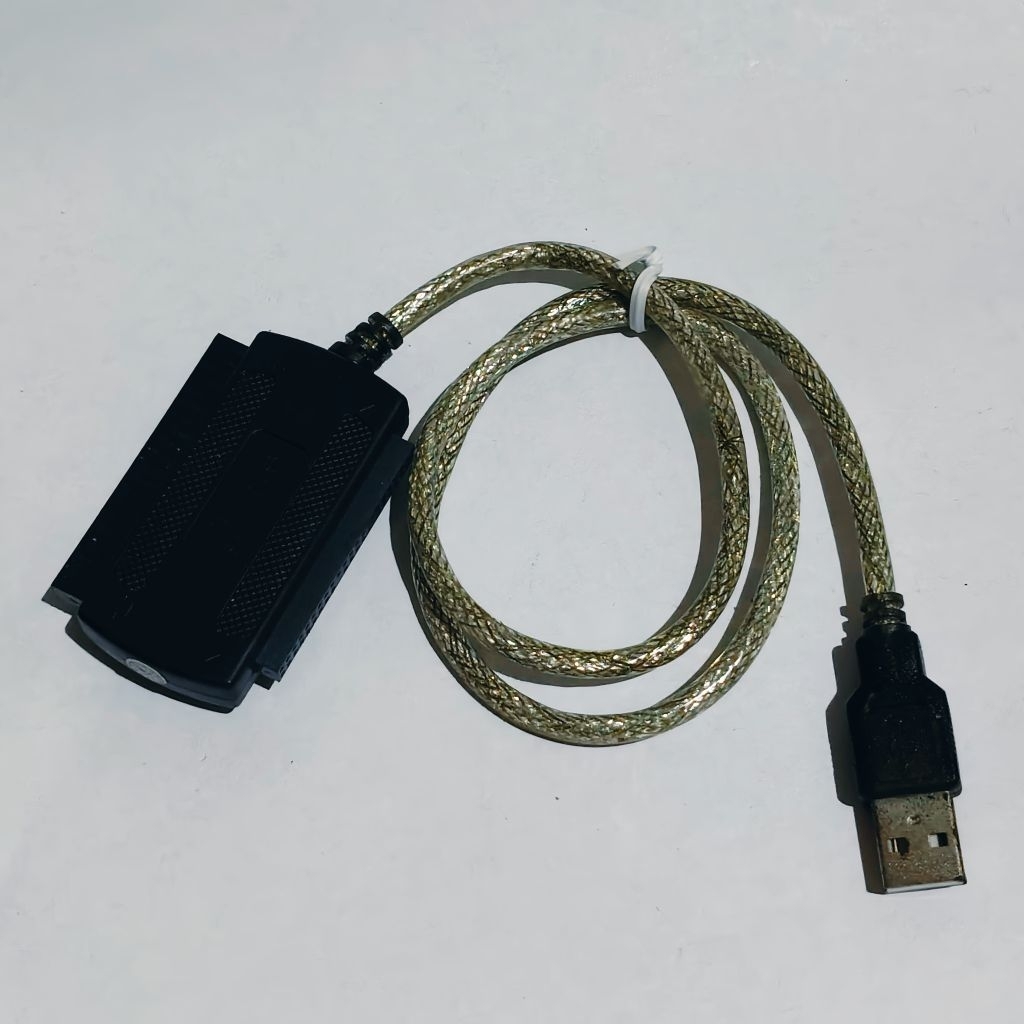 Kabel USB To Ide Kabel Adapter Converter USB 2.0 to SATA Ide 2.5 "3.5" Untuk Hard Disk