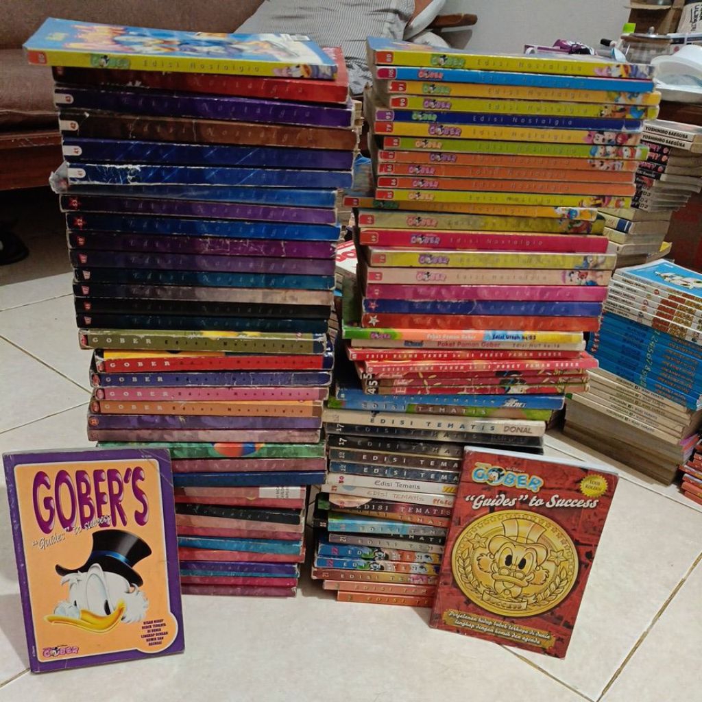 Komik GoBer Bebek Edisi Khusus Nostalgia Tematis Edisi Ulang Tahun Premium Ready Banyak judul