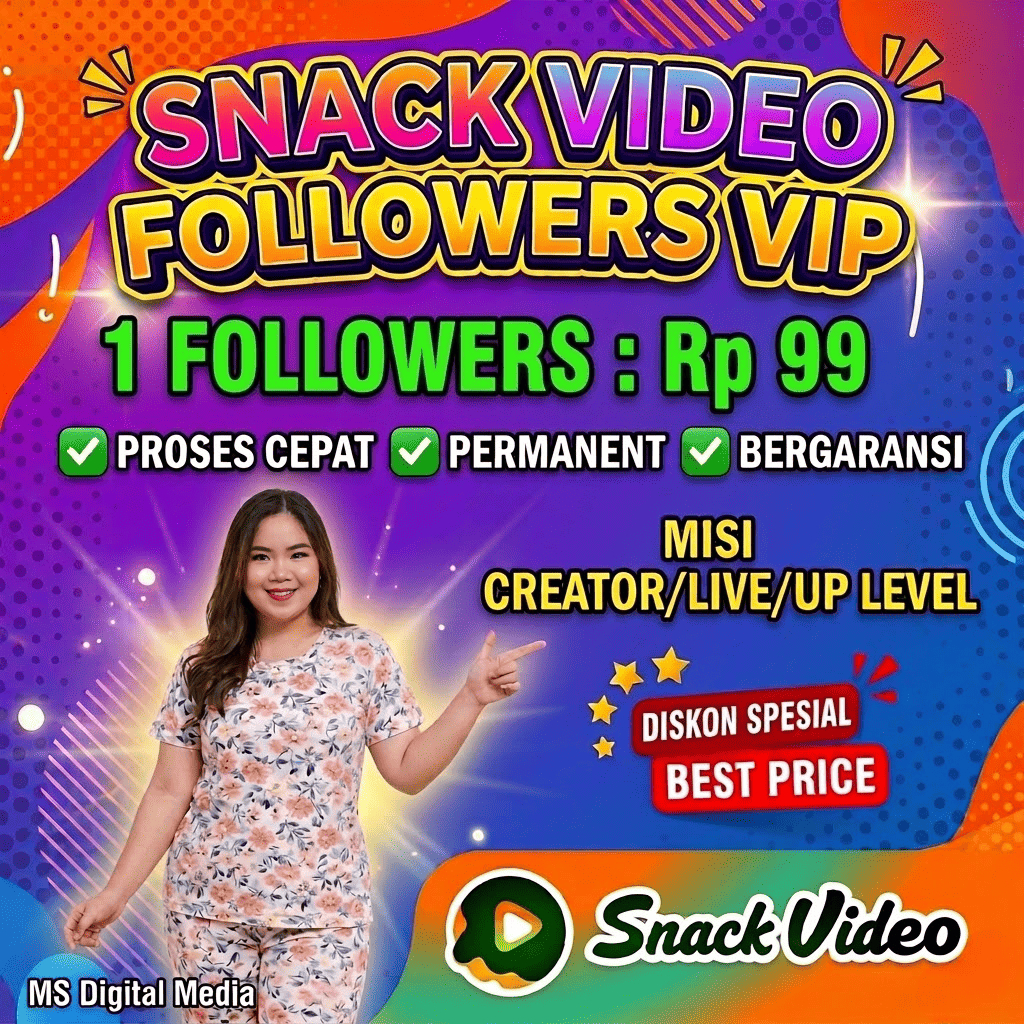 SNACK VIDEO FOLLOWERS VIP NON DROP