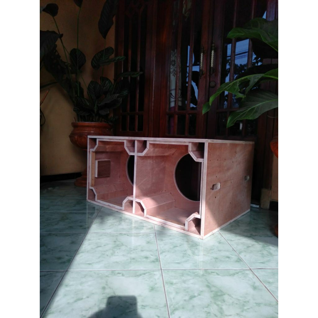 Box Speaker Planar Brewog 12 Inch Double (Full Meranti)