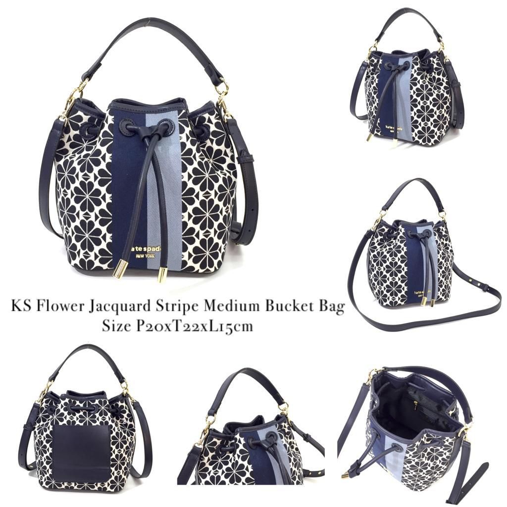 Buckeg Bag KS Flower Stripe Medium