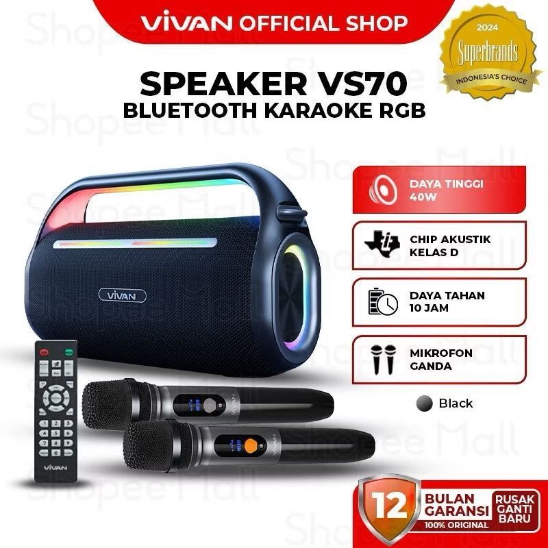 Vivan Karaoke Speker VS70