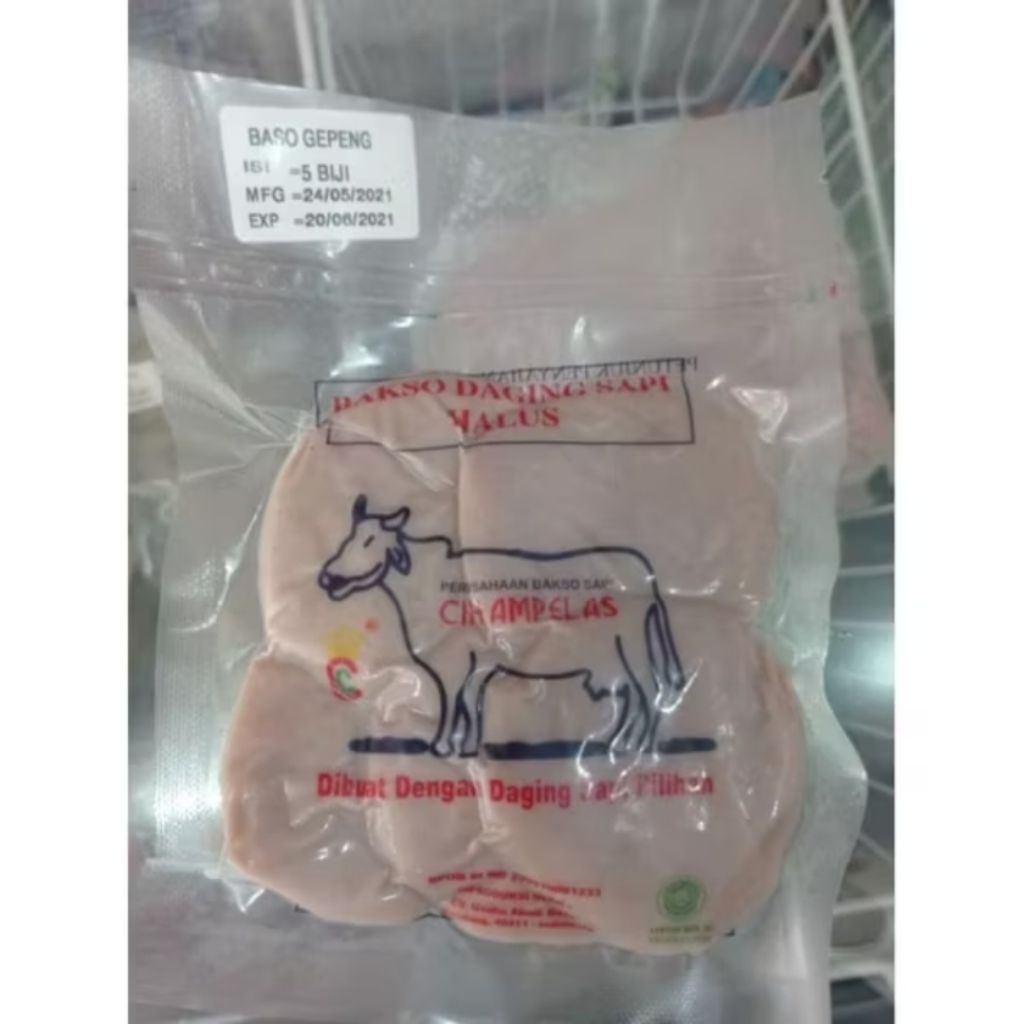 Baso Sapi Cihampelas Gepeng Besar (isi 5)