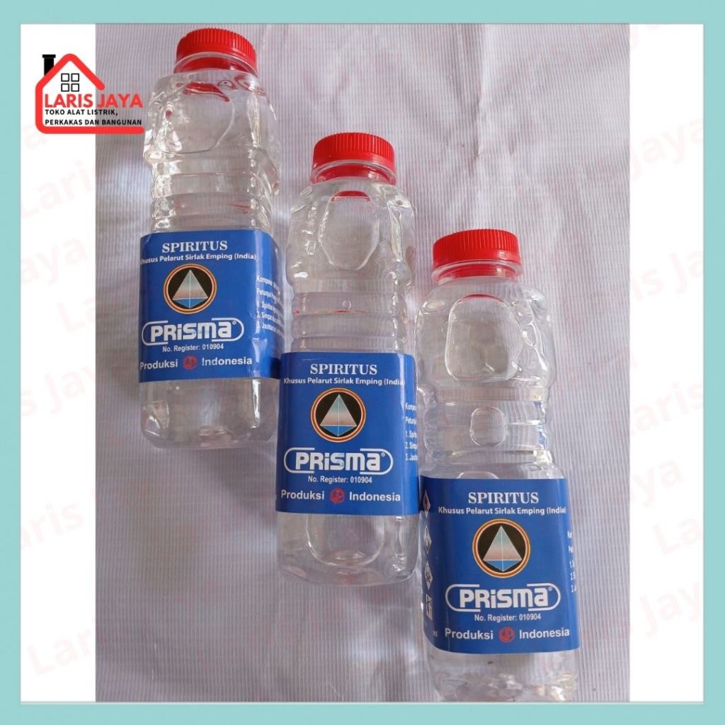 Spiritus BENING Botol kecil 330 ml / SPRITUS Bahan bakar petasan meriam