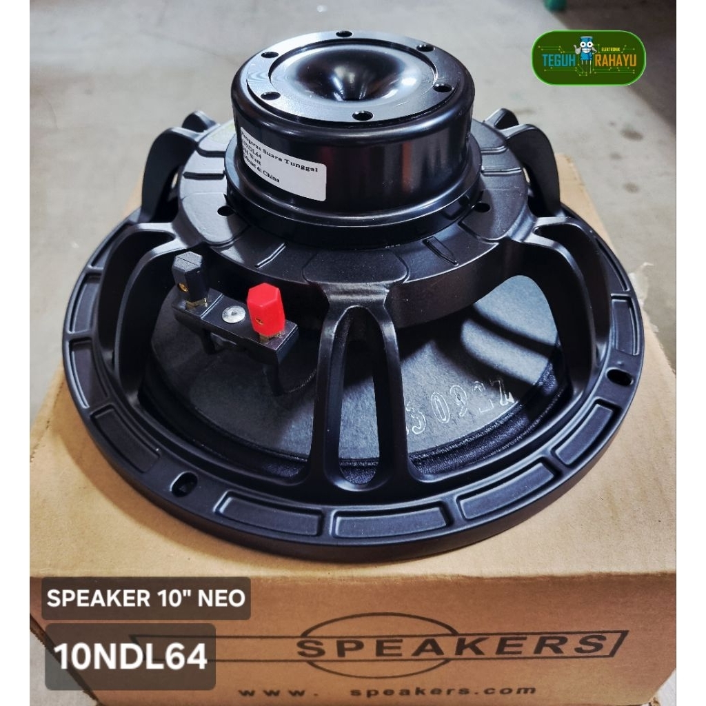 SPEAKER 10" NEO 10NDL64 / 10 NDL 64 (B&C / EX PASLINE)