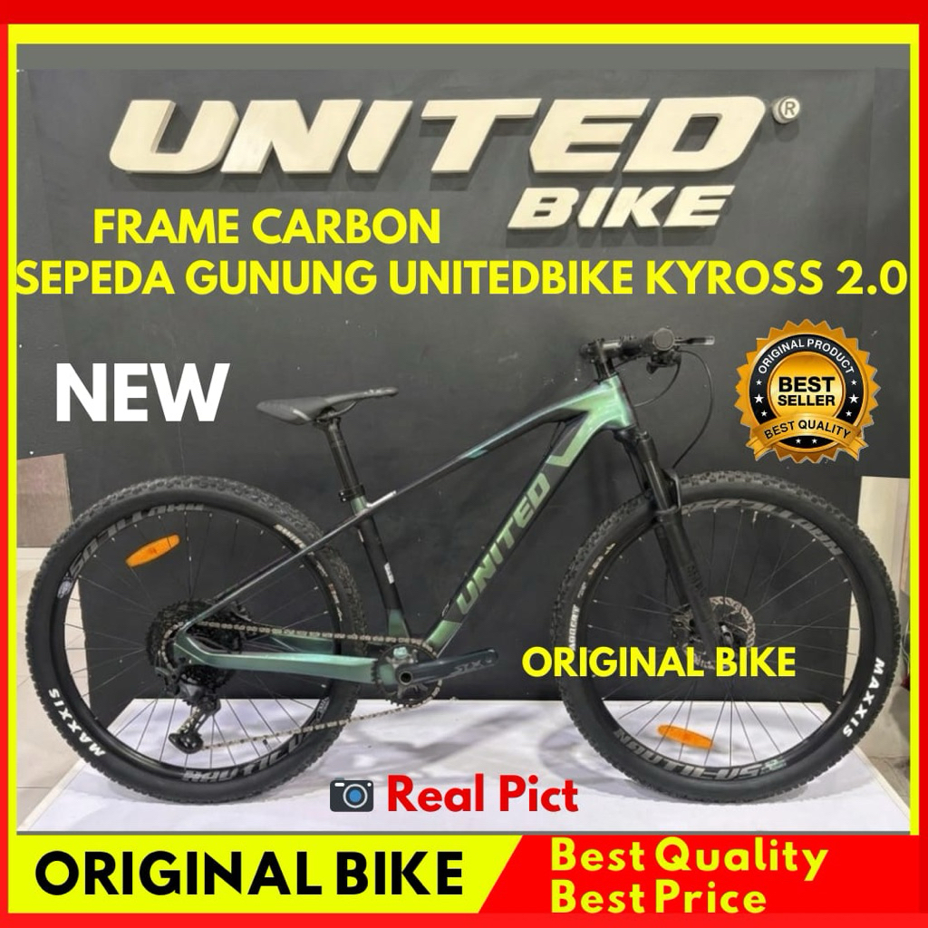 Sepeda Gunung MTB 27.5 United Kyross 2.00 New 12 Speed