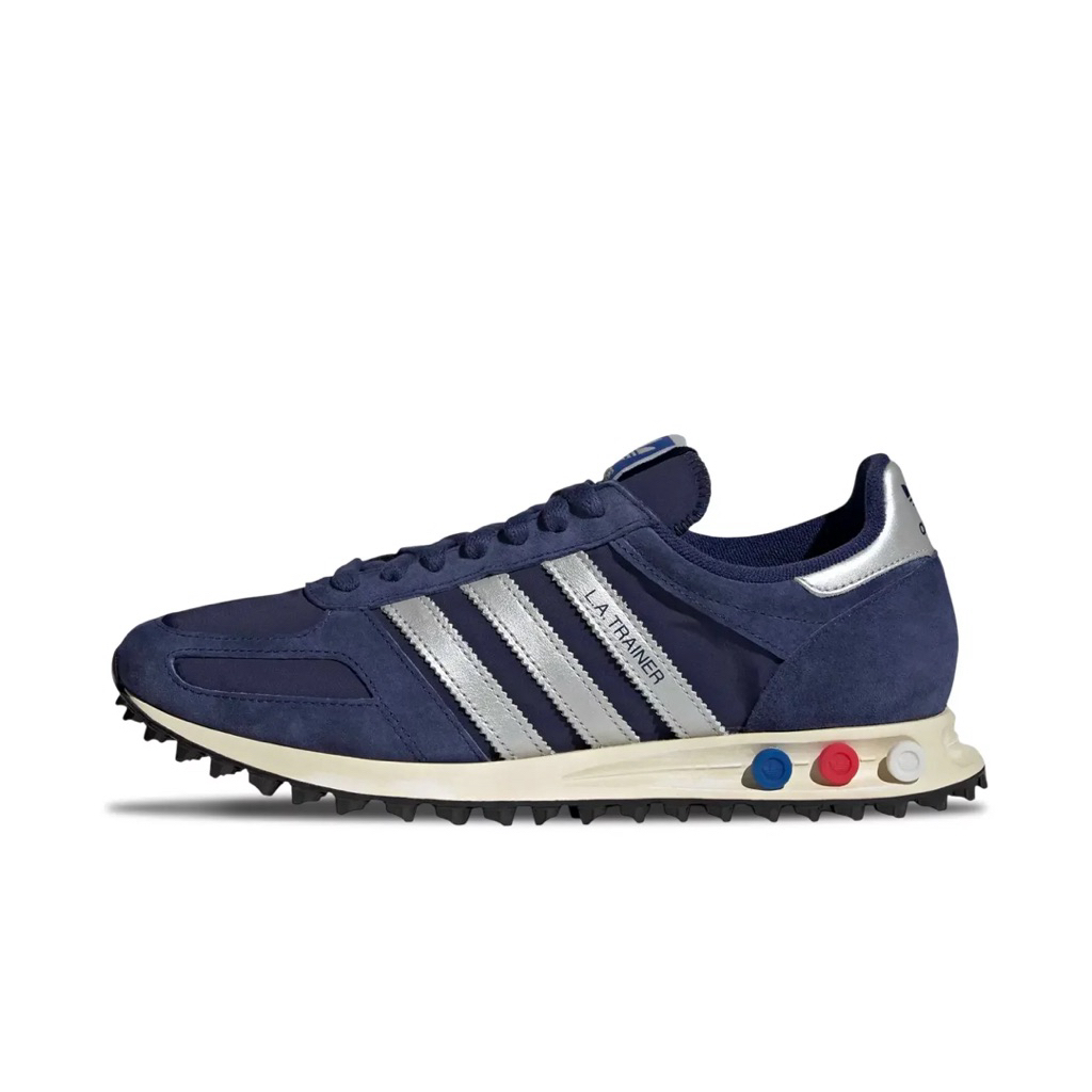Adidas LA Trainer Navy list Silver