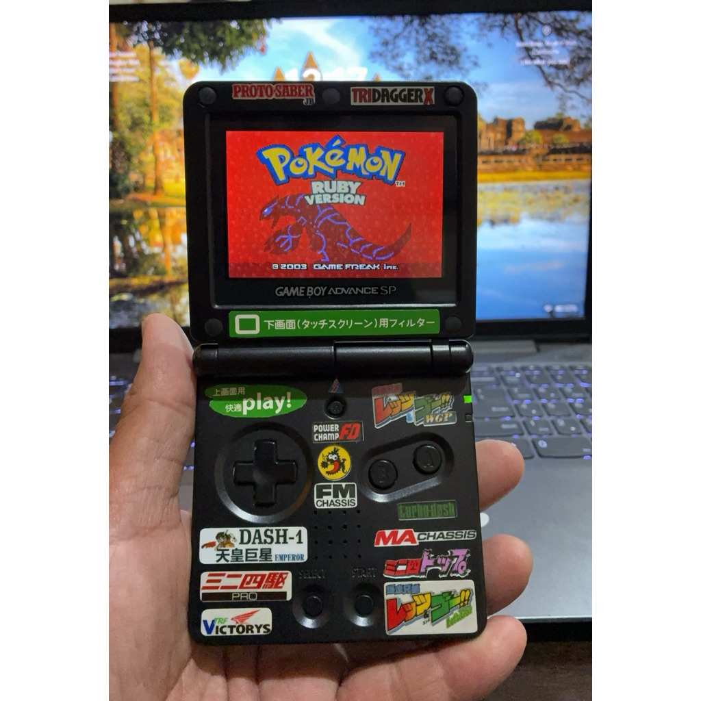 gameboy sp 101 nintendo layar vintage rare