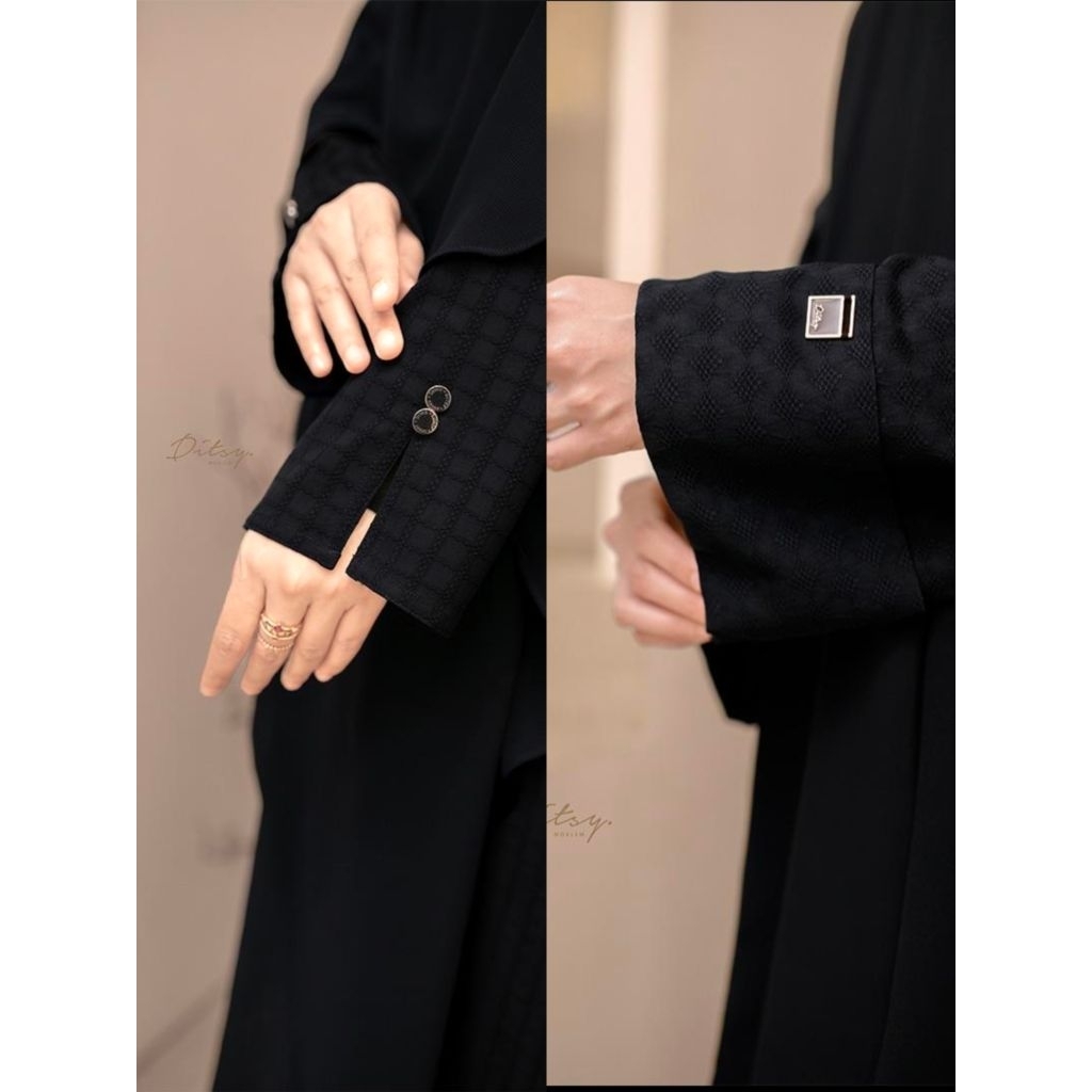 DITSY MOSLEM Raida navi jetblack, Raila navi jetblack