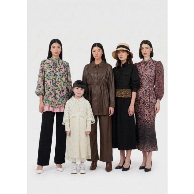 NEW Atasan Benang Jarum BJ Velma Crop Shirt Black M BJ Avena Raglan Blouse Clover M BJ Call of the W