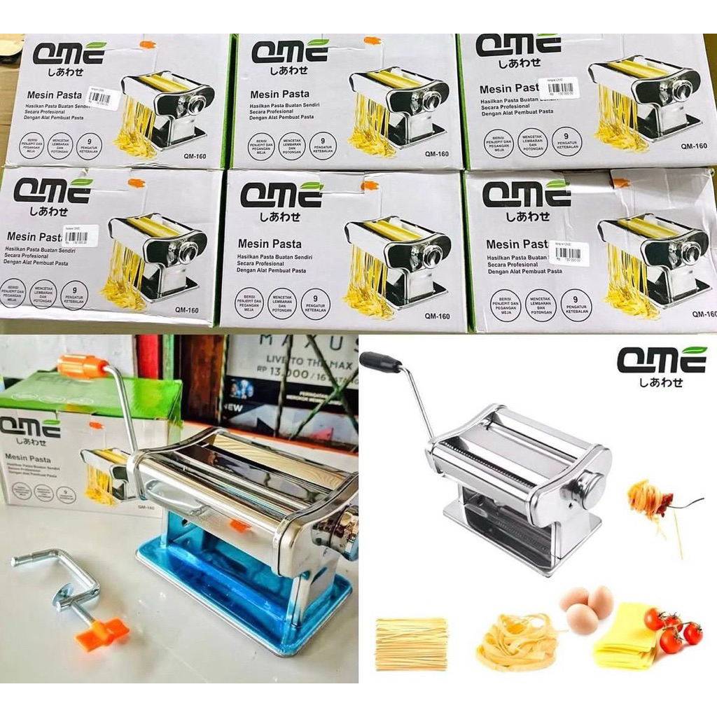 Ampia gilingan/ penggiling kue bawang/pasta maker/kulit pangsit/pisang molen