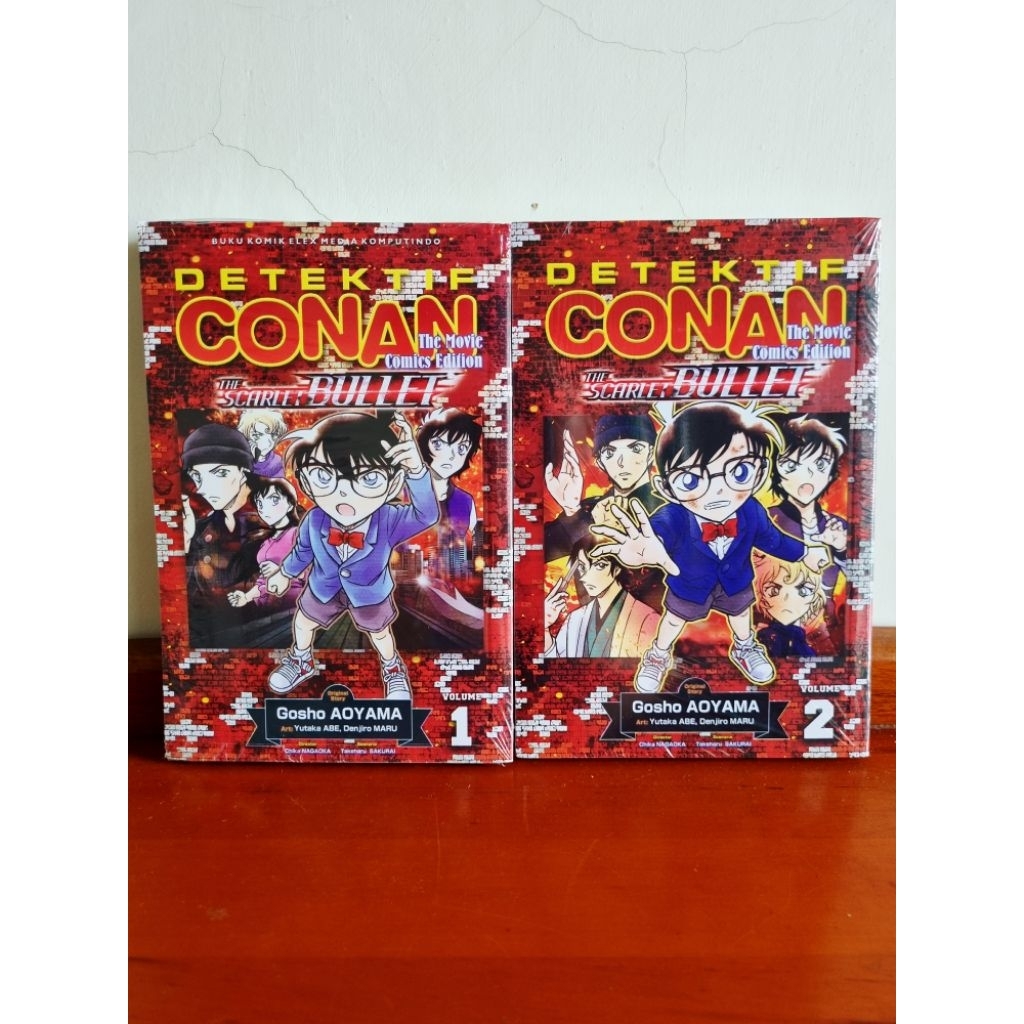 komik detektif conan the movie - the scarlet bullet