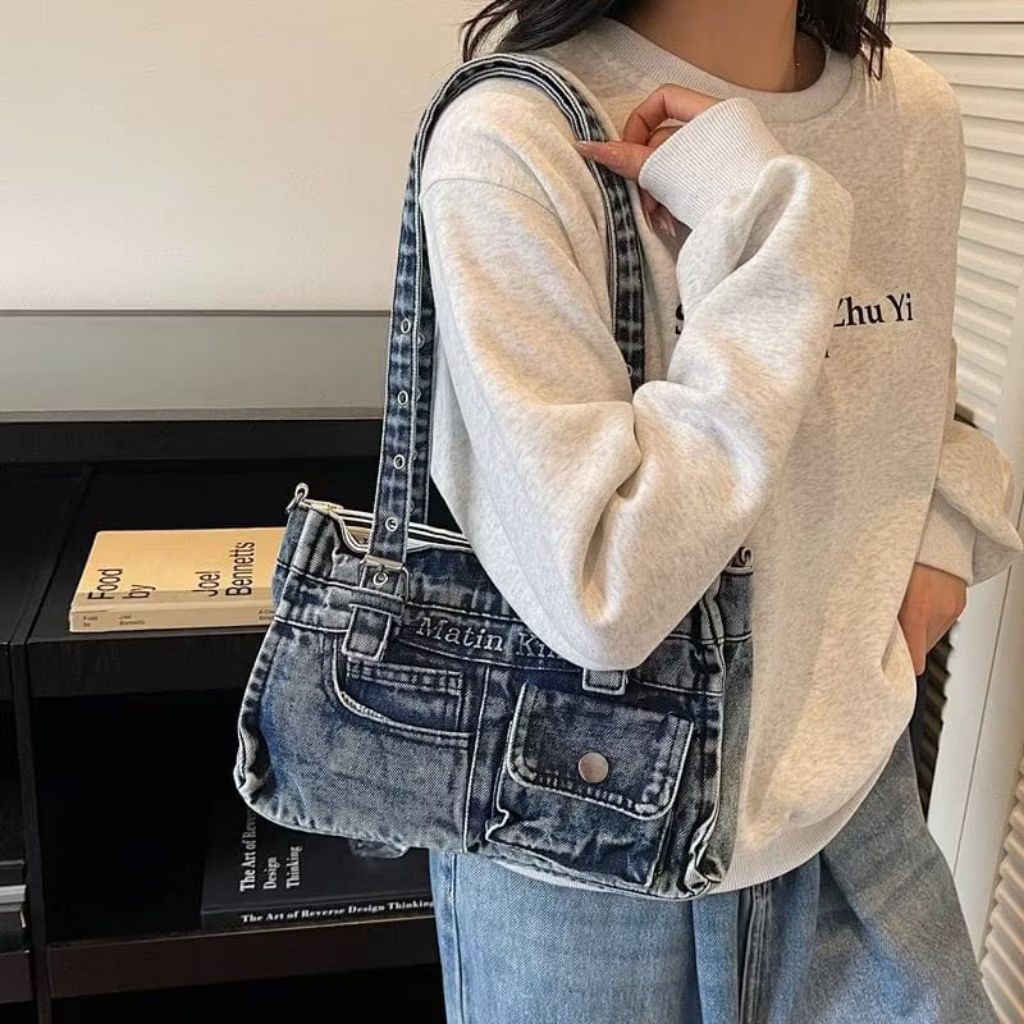 TOTE BAG DENIM MATIN KIM GYTRS