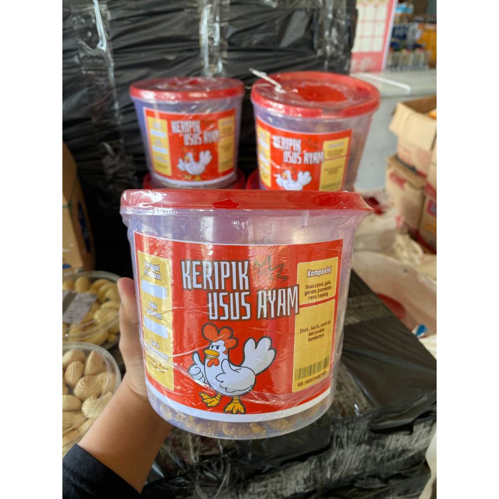 Usus Crispy Toples Merah