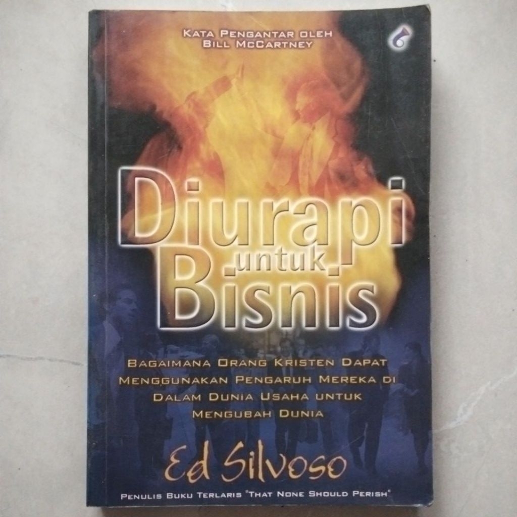 Buku Diurapi Untuk Bisnis ( ORI BEKAS ) #Ed Silvoso