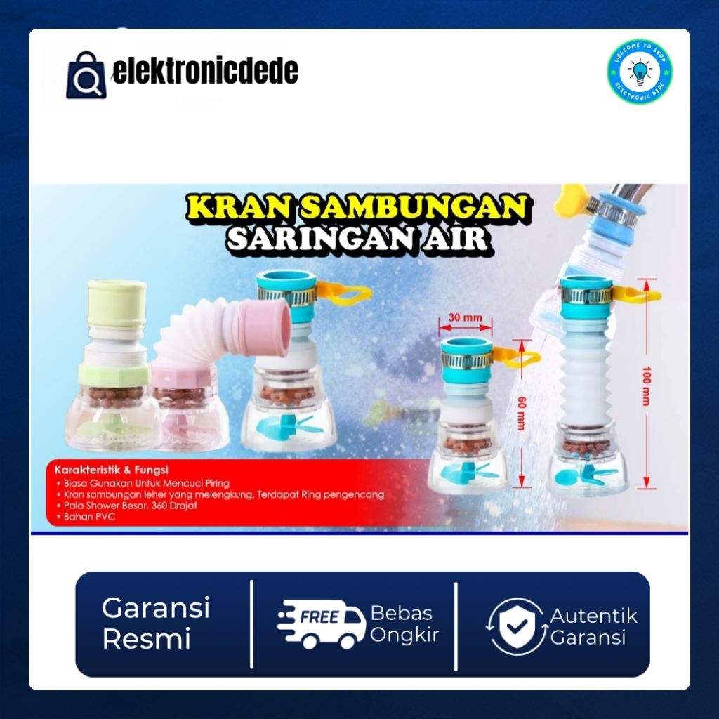 sambungan Kran Baling Anti Muncrat