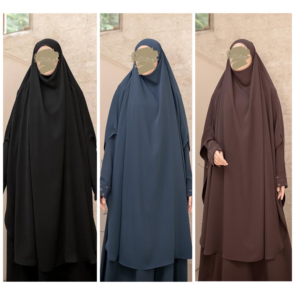 SHAIMA MINA MAZEN NOIRA SERIES BY DITSY EDISI JANUARI MARET 2026 - FRENCH KHIMAR SHAIMA SERIES DITSY