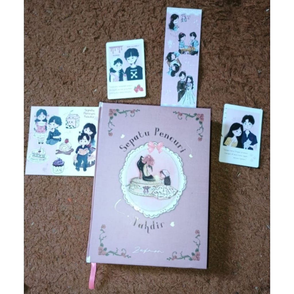 sepatu pencuri takdir hard cover prloved