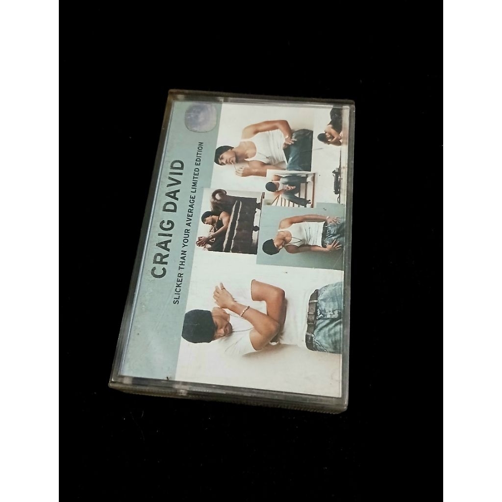 Kaset Pita CRAIG DAVID - Slicker Than Your Average Limited Edition || Cover Bagus No Coretan | Lidah