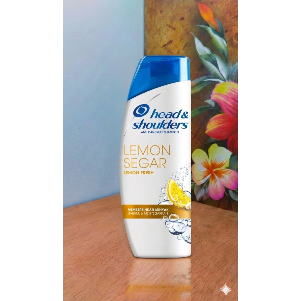 Head & Shoulders Anti Dandruff Shampoo 160 ml lemon segar sampo lemon fresh shampo anti ketombe head