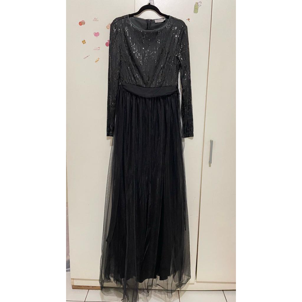 preloved ZALIA sequin dress raya collection