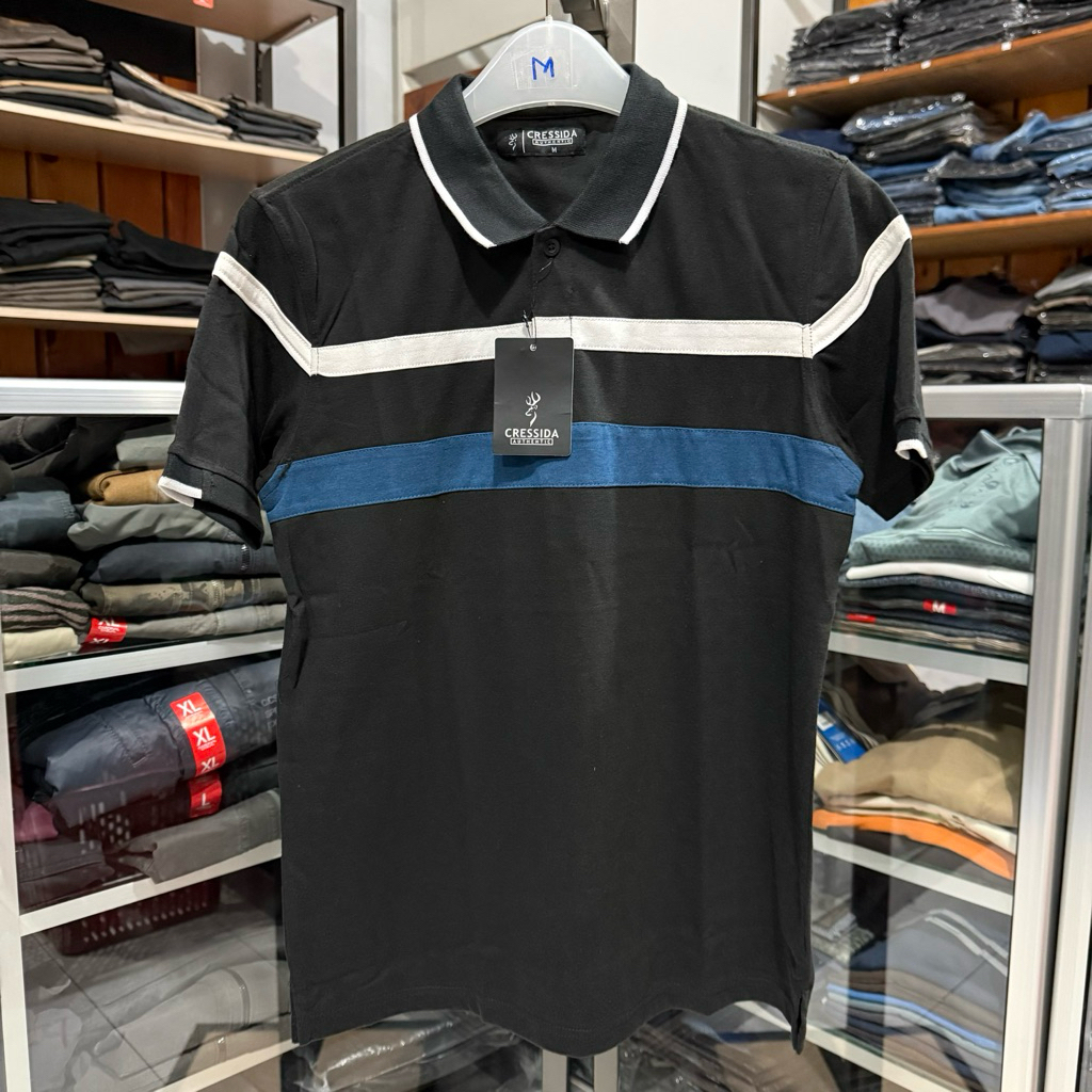 CUCI GUDANG KAOS POLO Kaos Polo Cressida Pria | Kaos Kerah Cressida | 100% Cressida Original