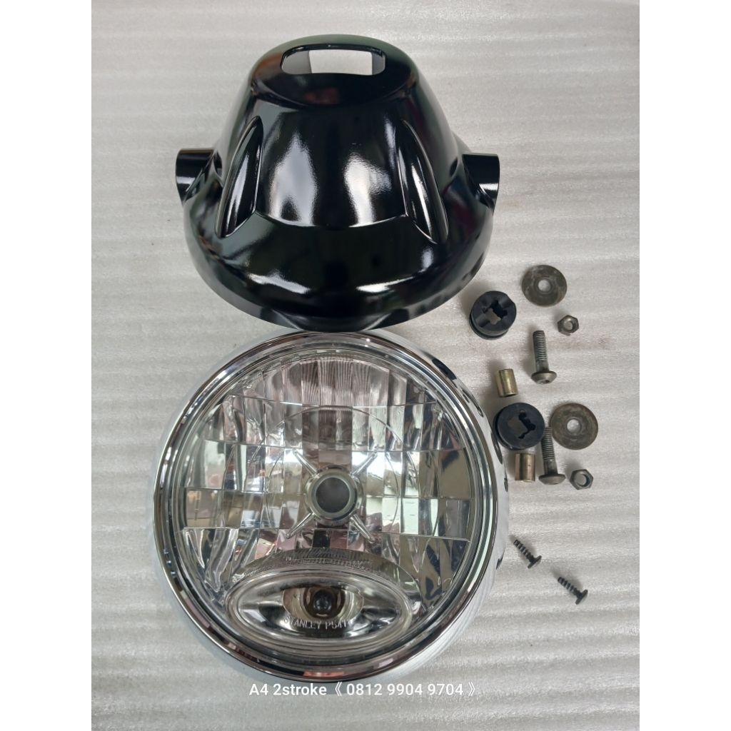 lampu depan rx king peredam original copotan