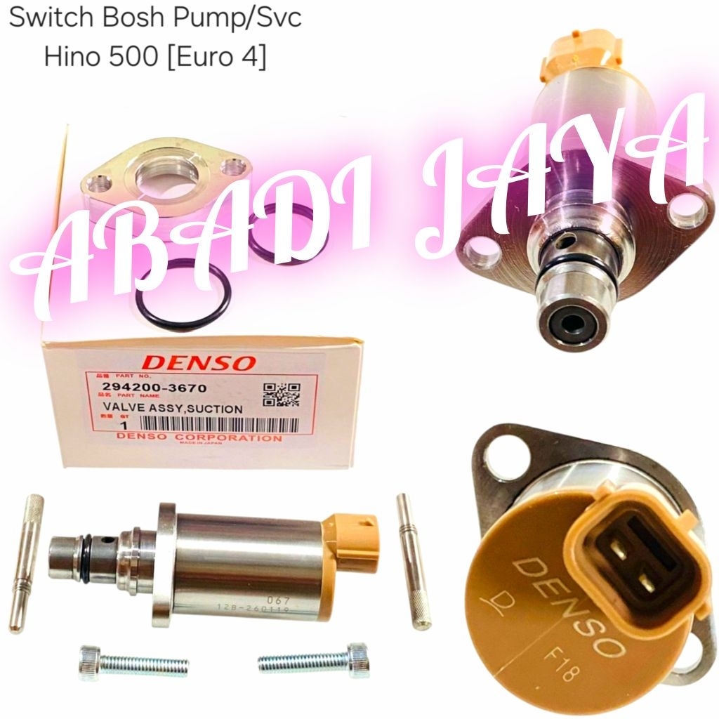 SOLENOID VALVE SUPPLY PUMP FM280JD HINO 500 EURO 4 VALVE SCV ORIGINAL DENSO