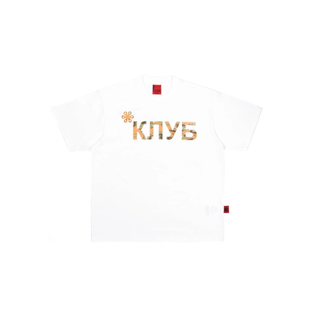 LADS & CLUB - MOSCOW CAMO WHITE TEES