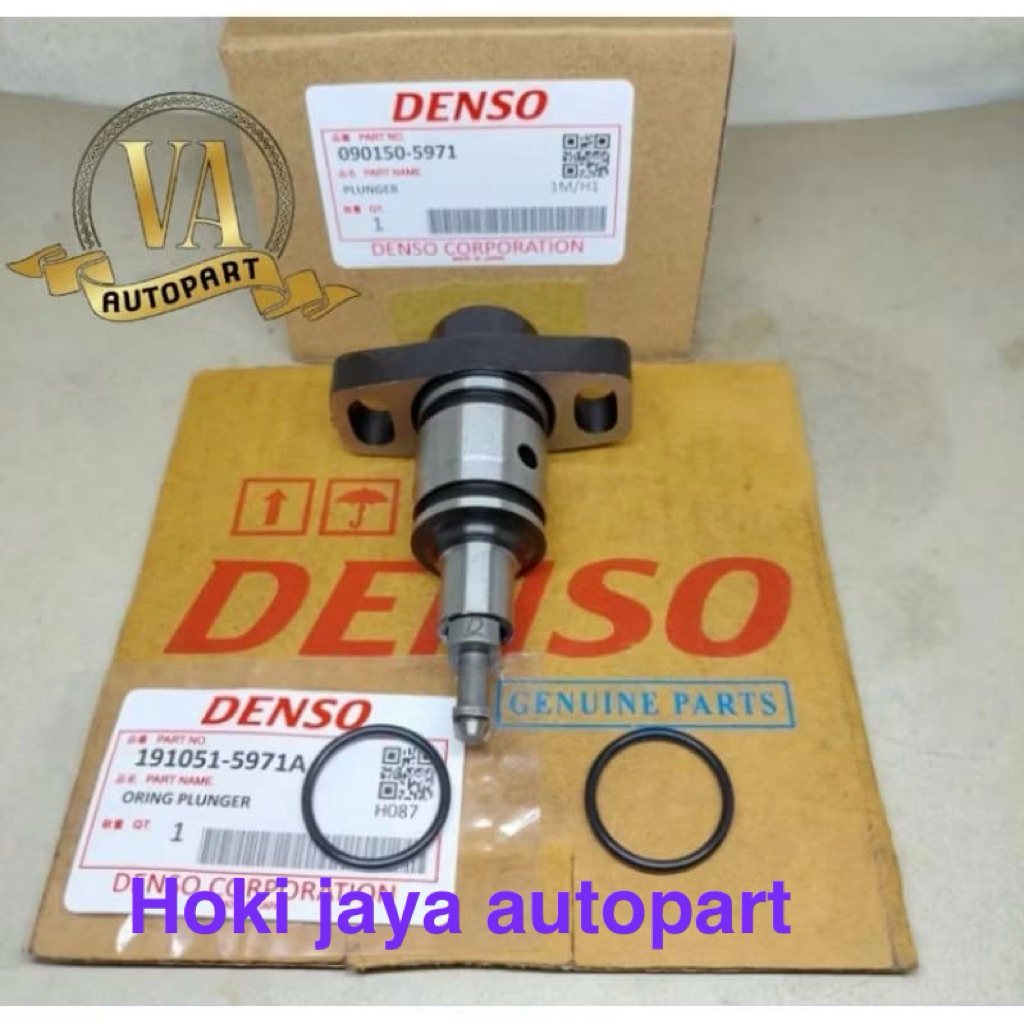 PLUNGER PLUNYER ASSY PS 125 CANTER HT125 HT130 5971+ 2 ORING ORIGINAL DENSO