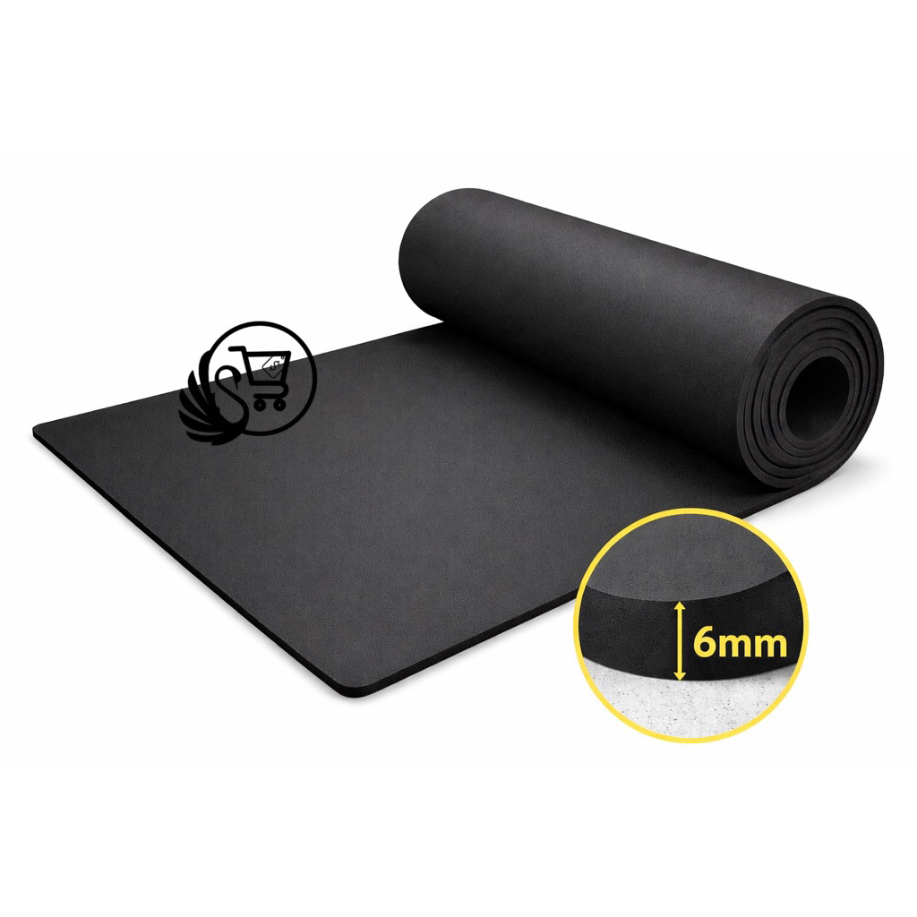 Alas karet 6 Mm 1 lembar